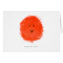 Red Fluffy Critter Cards