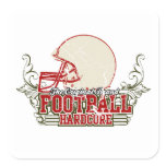 Red Football Hardcore T-shirts and Gifts stickers