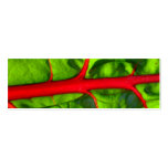 red for passion and green for hope bookmark business card template