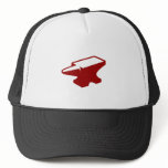 Red Foundry Anvil Trucker Hat