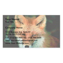 Red Fox Business Cards