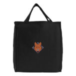 Red Fox embroidered bags