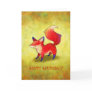 Red Fox Greeting Card(customisable)