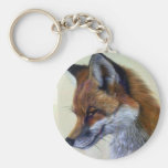 Red Fox (head study) Keychains