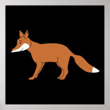 Red Fox. Print