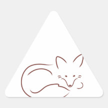 Red Fox Sticker