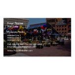 Red Fresh flowers daily flowers Business Card