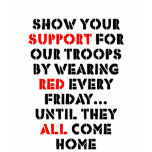 Red Friday t-shirts