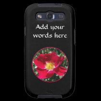 Red / Fuchsia rose casemate cases