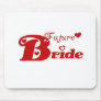 Red Future Bride Mouse Pads
