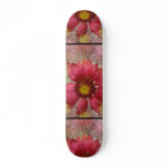 Red Gaillardia Skateboard