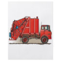 Red Garbage Truck flyers