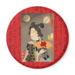 Red Geisha Fridge Magnet