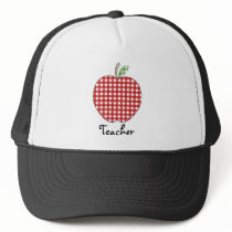 Red Gingham Apple Hats