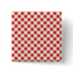 Red Gingham buttons