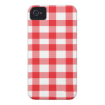 Red Gingham iPhone 4 Covers