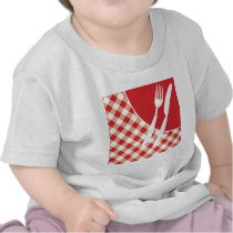 Red Gingham & Cutlery