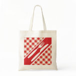 Red Gingham & Cutlery bags