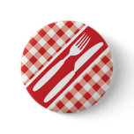 Red Gingham & Cutlery