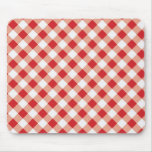 Red Gingham mousepads
