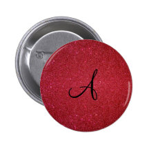 Red glitter buttons