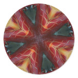 Red & Gold Ghost Flames stickers