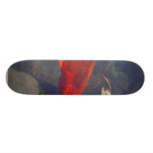 Red Goldfish Skateboard Decks
