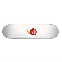 Red Good Job Ribbon Skateboards
