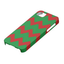 Red Green Chevrons Case iPhone 5 Case