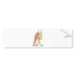 Red Green Chilli Lovers Sweethearts bumper stickers