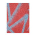 red grey paint postcards