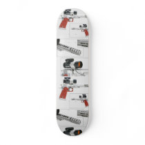 red grip skateboard
