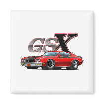 Red_GSX Refrigerator Magnet