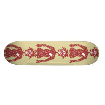 Red Guy Skate Deck