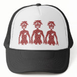 Red Guy trucker hat