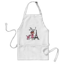 Red Hair Diva Apron