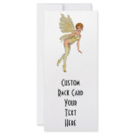 Red Haired 3D Pixie - Yellow Green Outfit rack cards