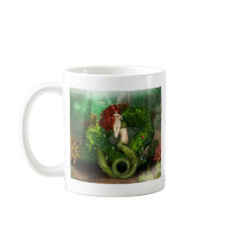 Red Haired Mermaid Coffee Mug