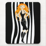 red-haired mousepads