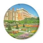 Red Hampton Court, Surrey, England flowers Fridge Magnets
