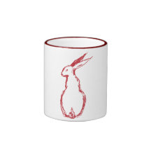 Red Hare Mug