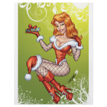 Red Head Ms Claus, Santa's wife by Al Rio