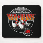 Red Heads, Old Guitar Amp Volume/Tone Knobs mousepads