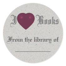Red Heart Bookplate