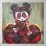 Red Heart Fairy Fantasy Art Print