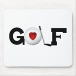 Red Heart Golf mousepads