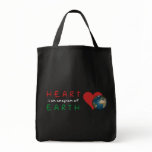 Red Heart is anagram for Green Earth bags