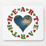 Red Heart is anagram for Green Earth mousepads
