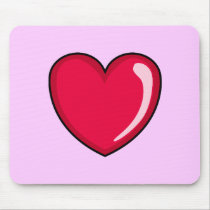 Red Heart mousepads