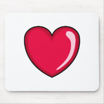 Red Heart mousepads